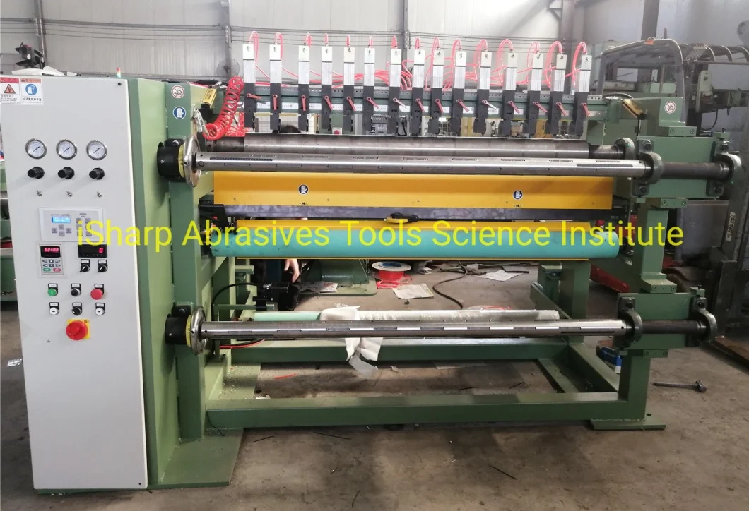 1650mm Abrasive Jumbo Roll Slitter Slitting Machine