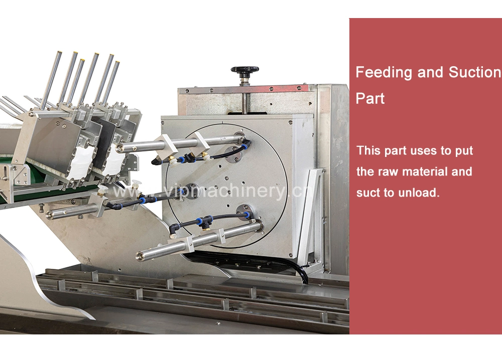 2022 New Vippai Multiple Use 4 Side Seal Packaging Machine for Eye Patch Medical Dressing