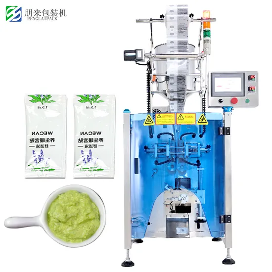 Condimenti per insalata con barra di tenuta automatica personalizzata su tre-quattro lati Zhongchuang Machinery Confezionatrice liquida per salsa piccante con ketchup